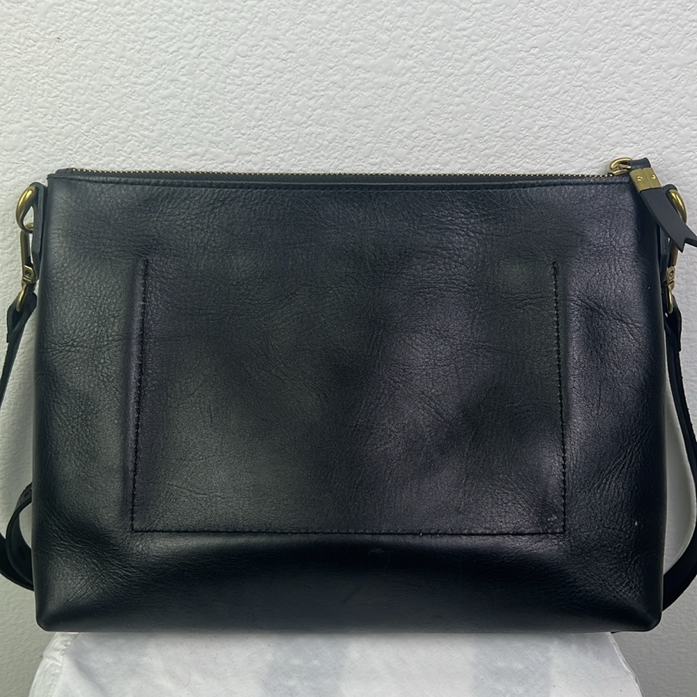 Madewell The Transport Shoulder Crossbody Bag Black - Picture 6 of 14